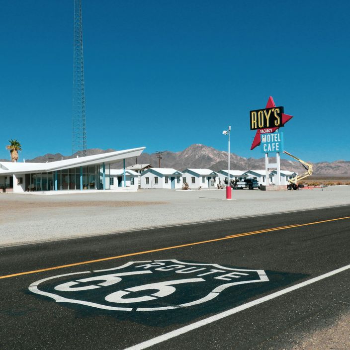 Route 66 sign