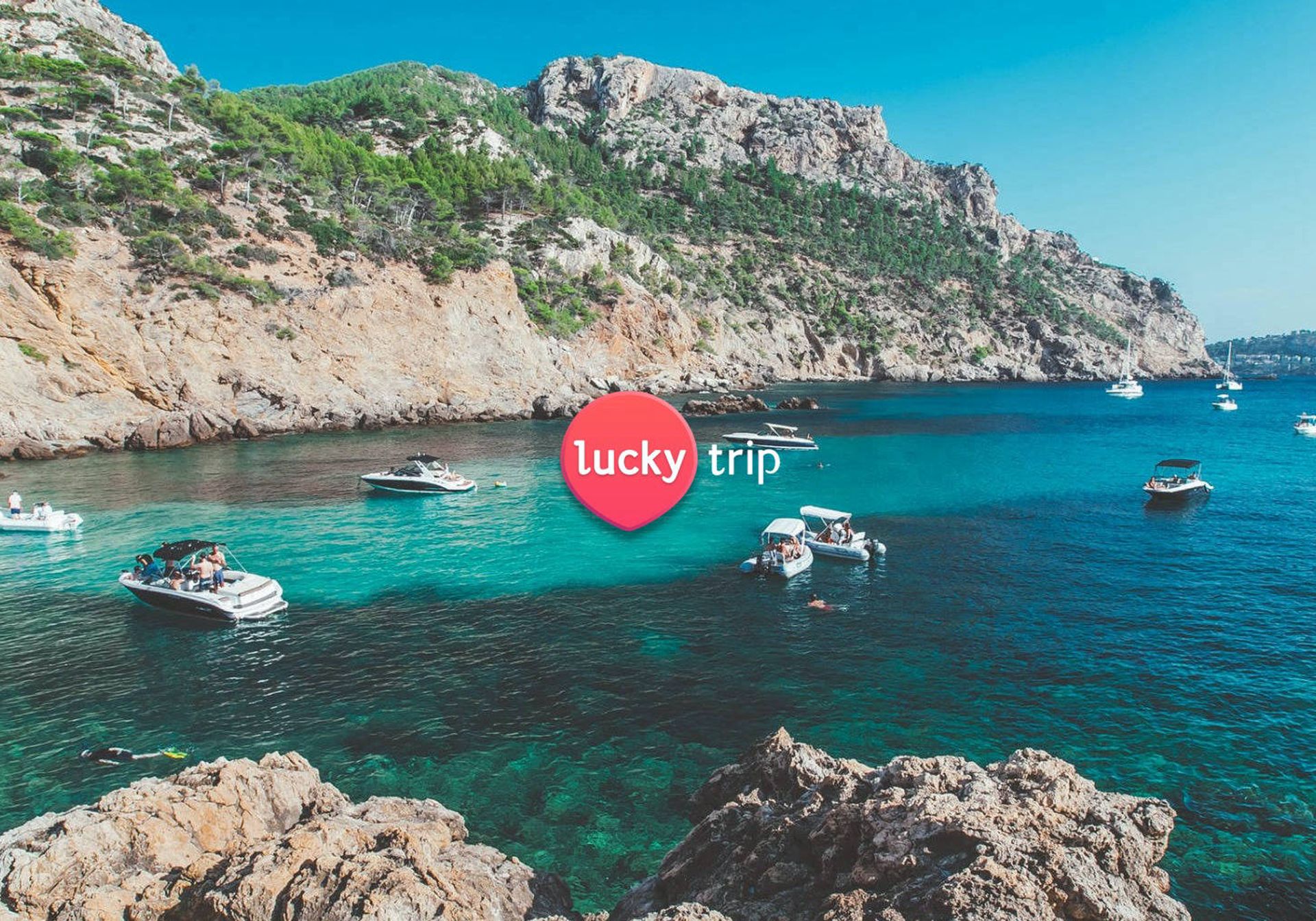 View of Palma sea and cliffs