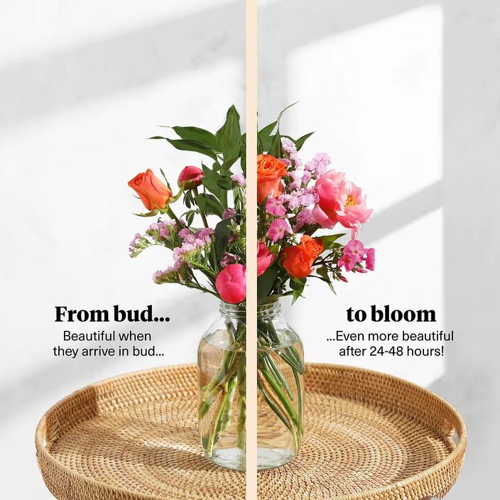 bloom and wild flowers in vase