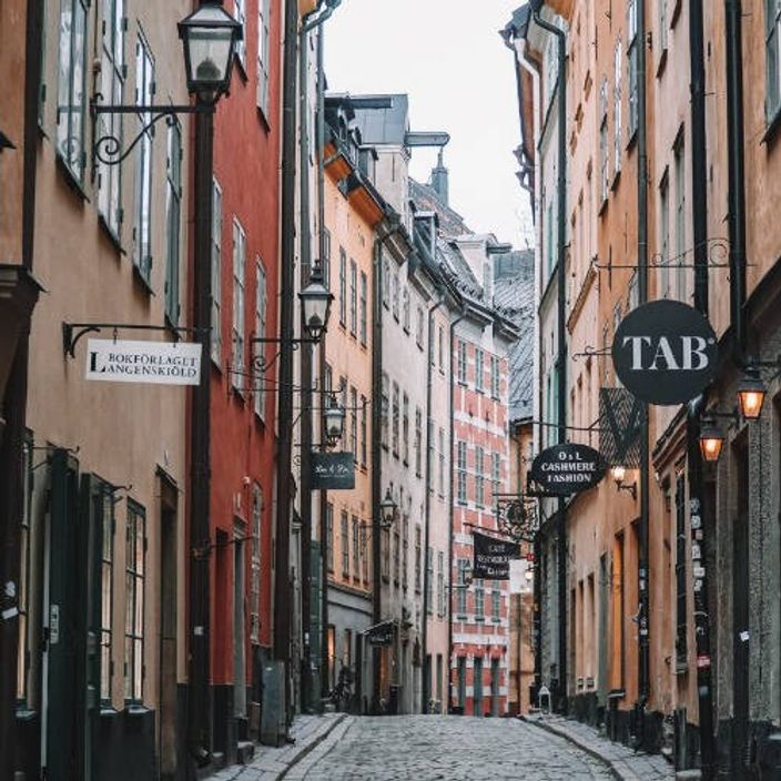 Stockholm street shops