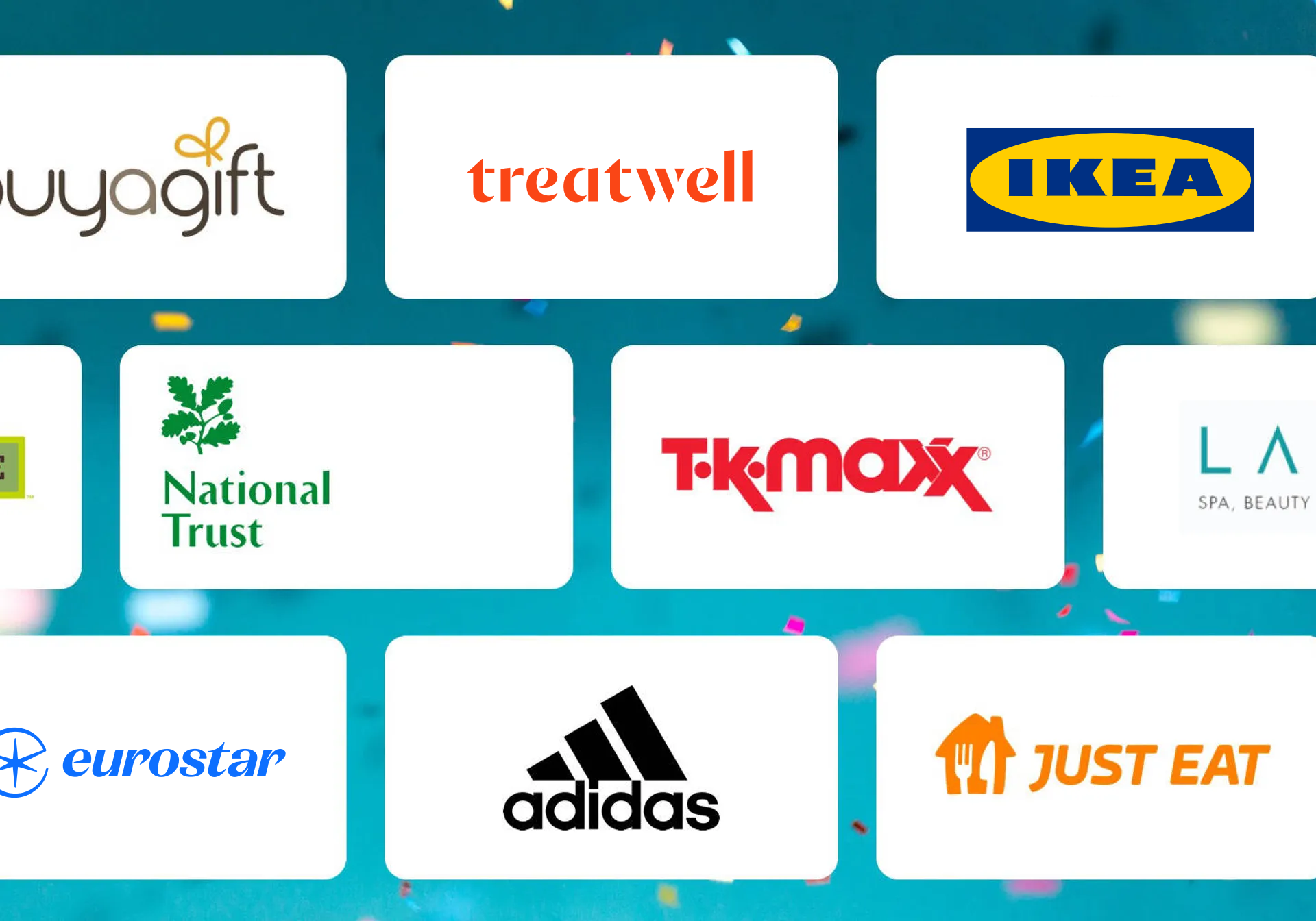 Branded gift cards