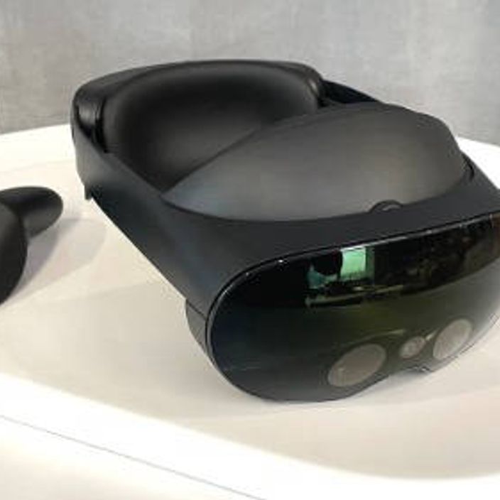 Meta Quest Pro VR Headset top view