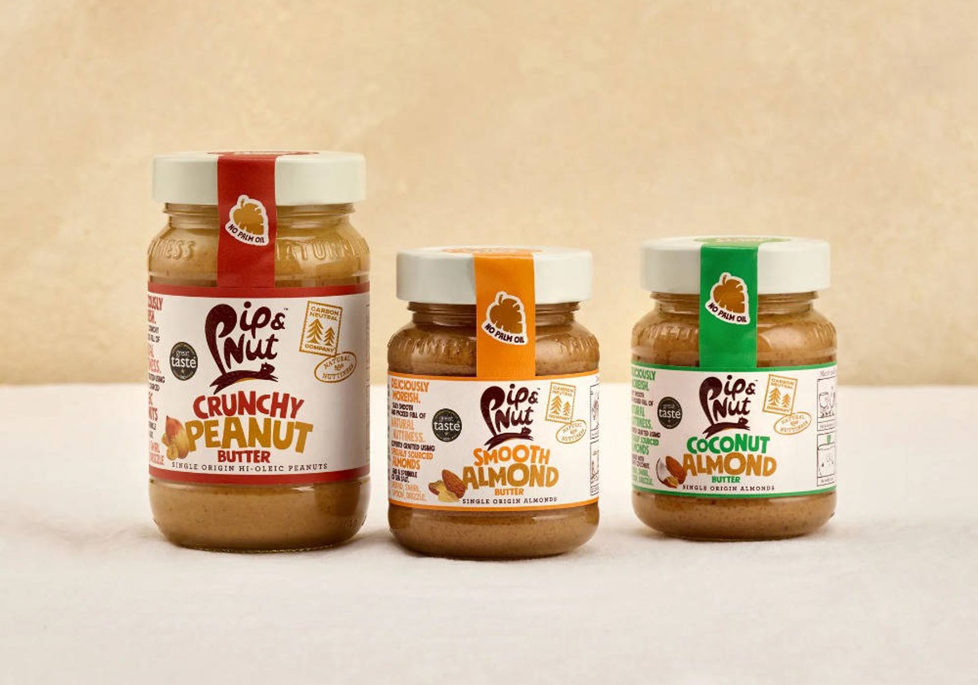 3 jars of nut butter