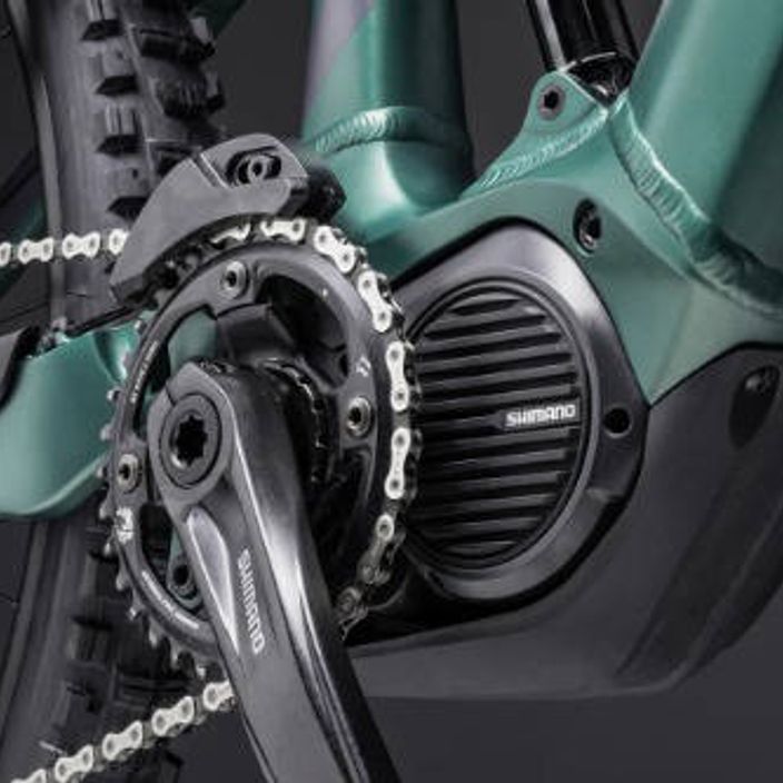 Close up of gears on GT E-Mountain Bike