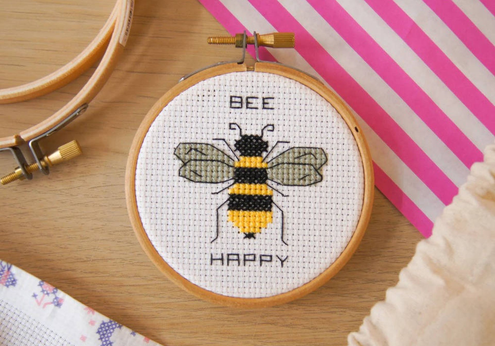 Sew Sophie Crafts, Anchor In The Garden Collection - Bloom and Grow Cross Stitch Kit