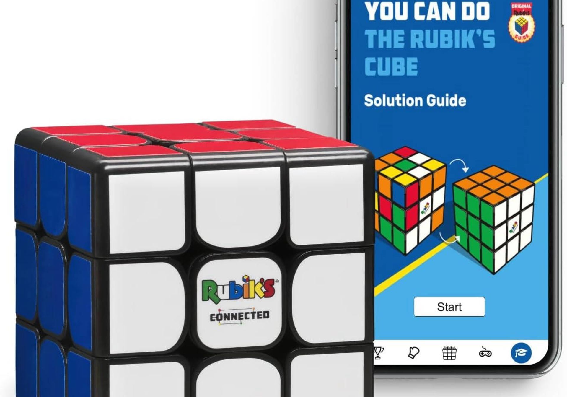 A connected Rubik's cube