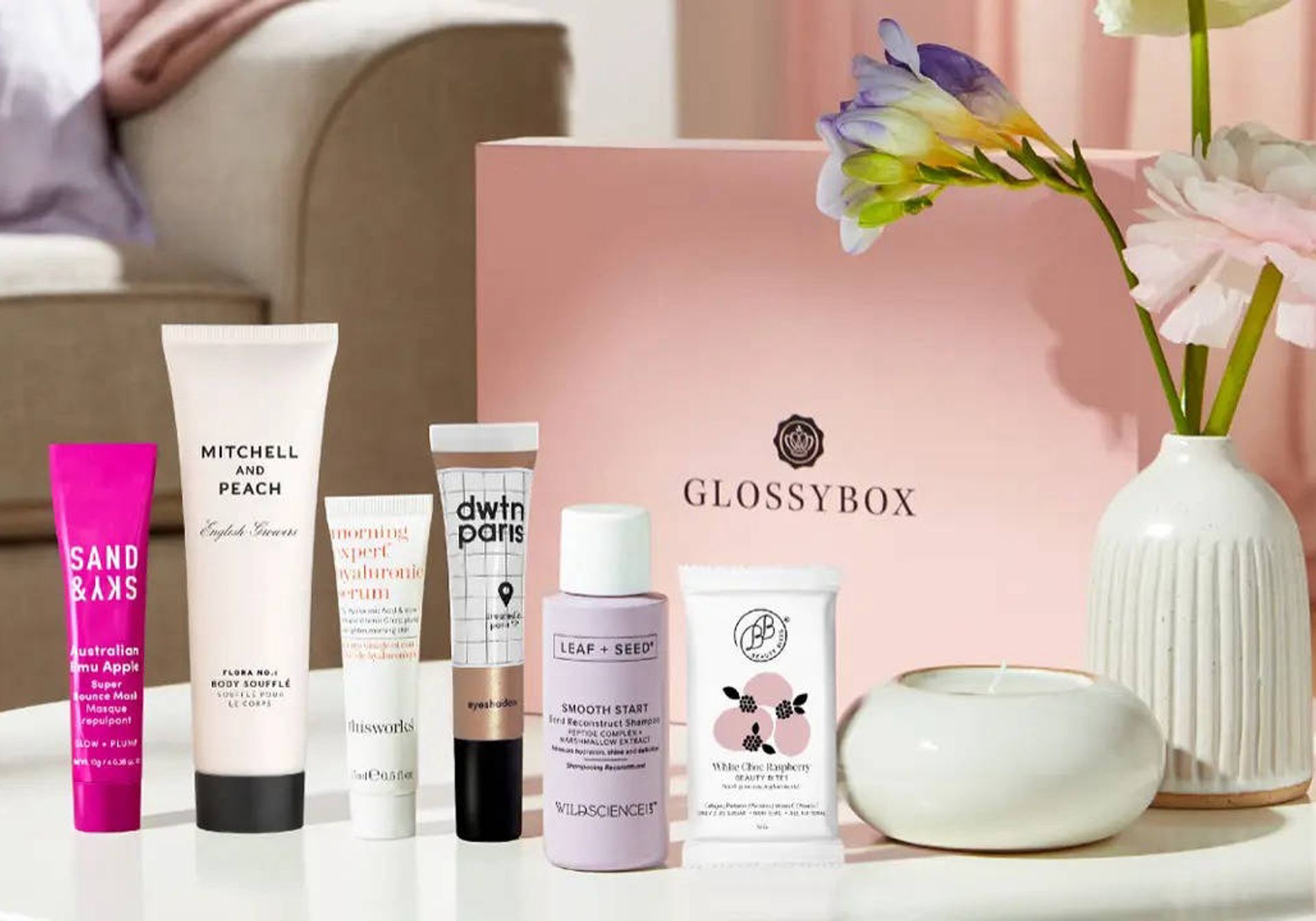 Glossybox subscription products