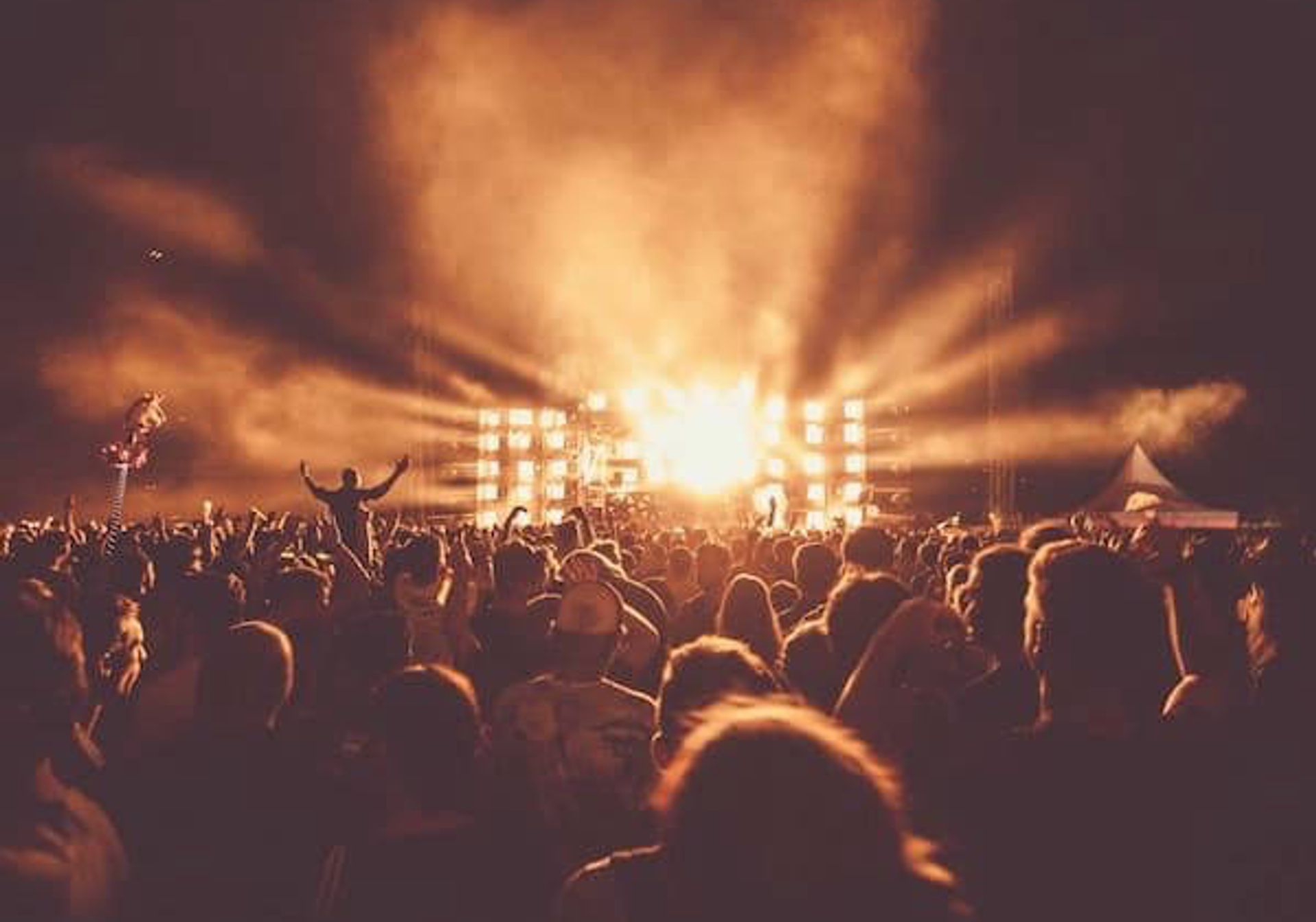 People at a concert