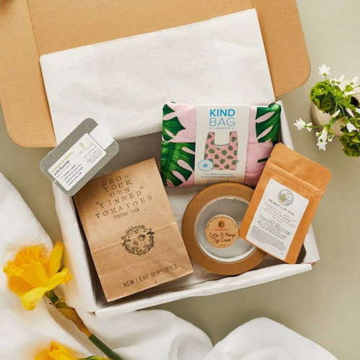 Authentic House gift box of eco friendly, sustainable lifestyle products