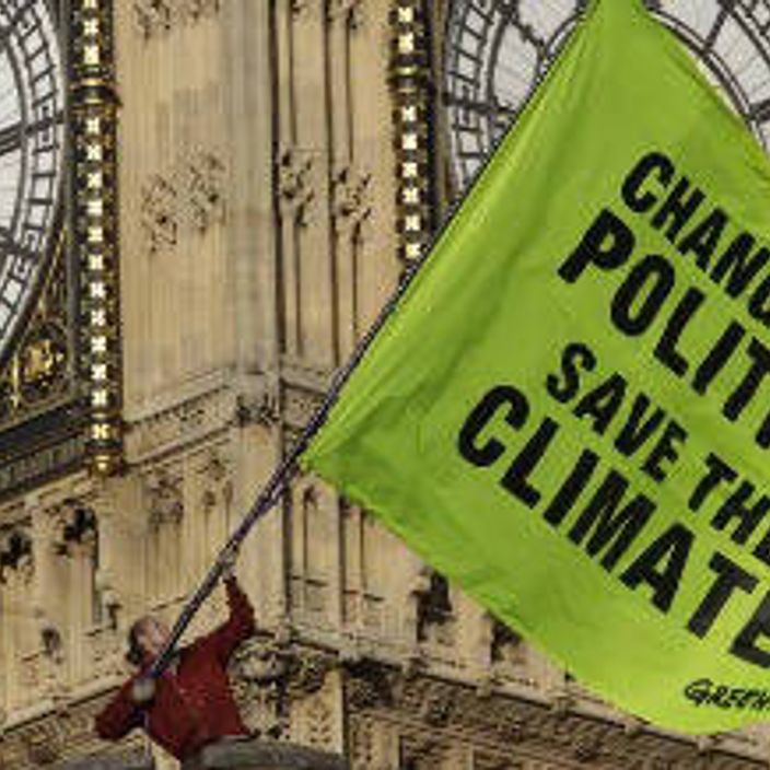 Greenpeace UK flag