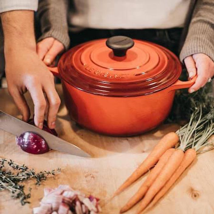 Le Creuset casserole dish