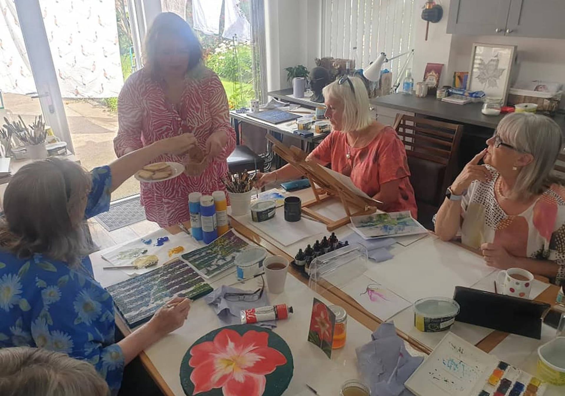Art Class at Lyndene Art Studio