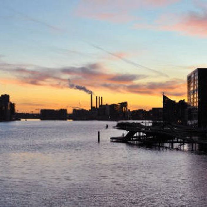 Sunset in Copenhagen