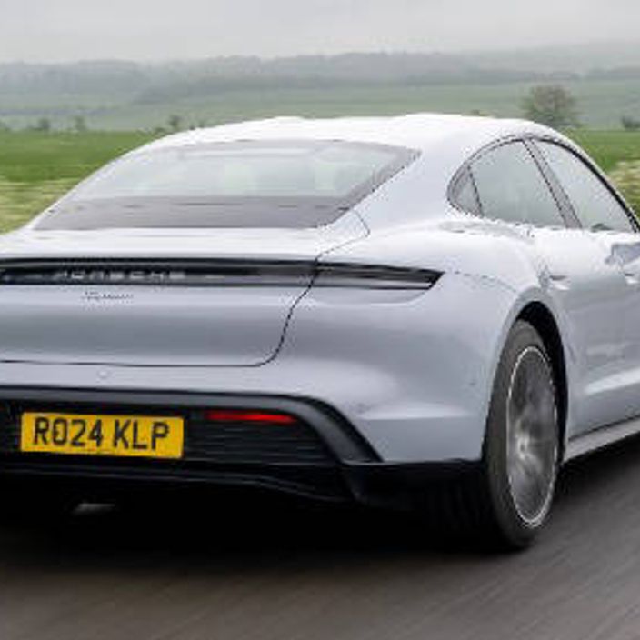 Porsche Taycan back