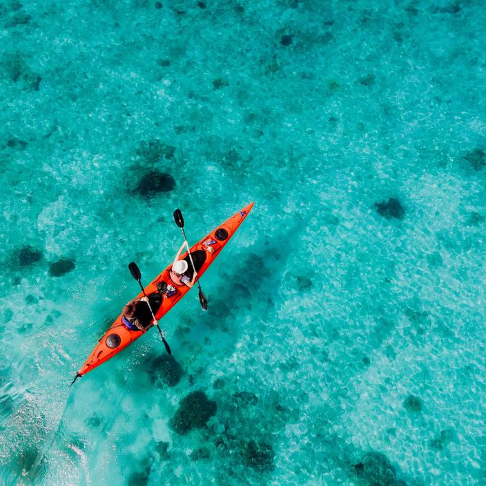 Snorkelling in Indonesia's turquoise waters