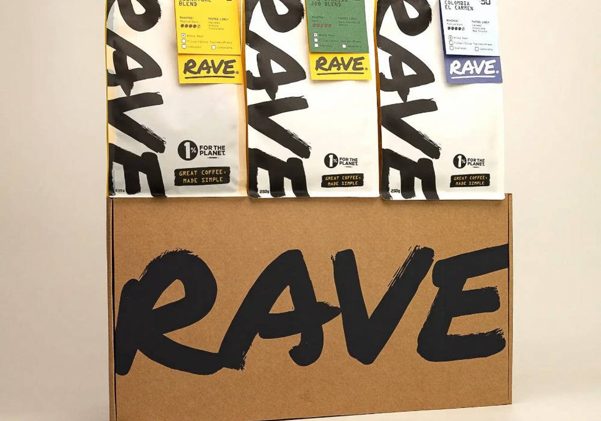 rave coffee bundle