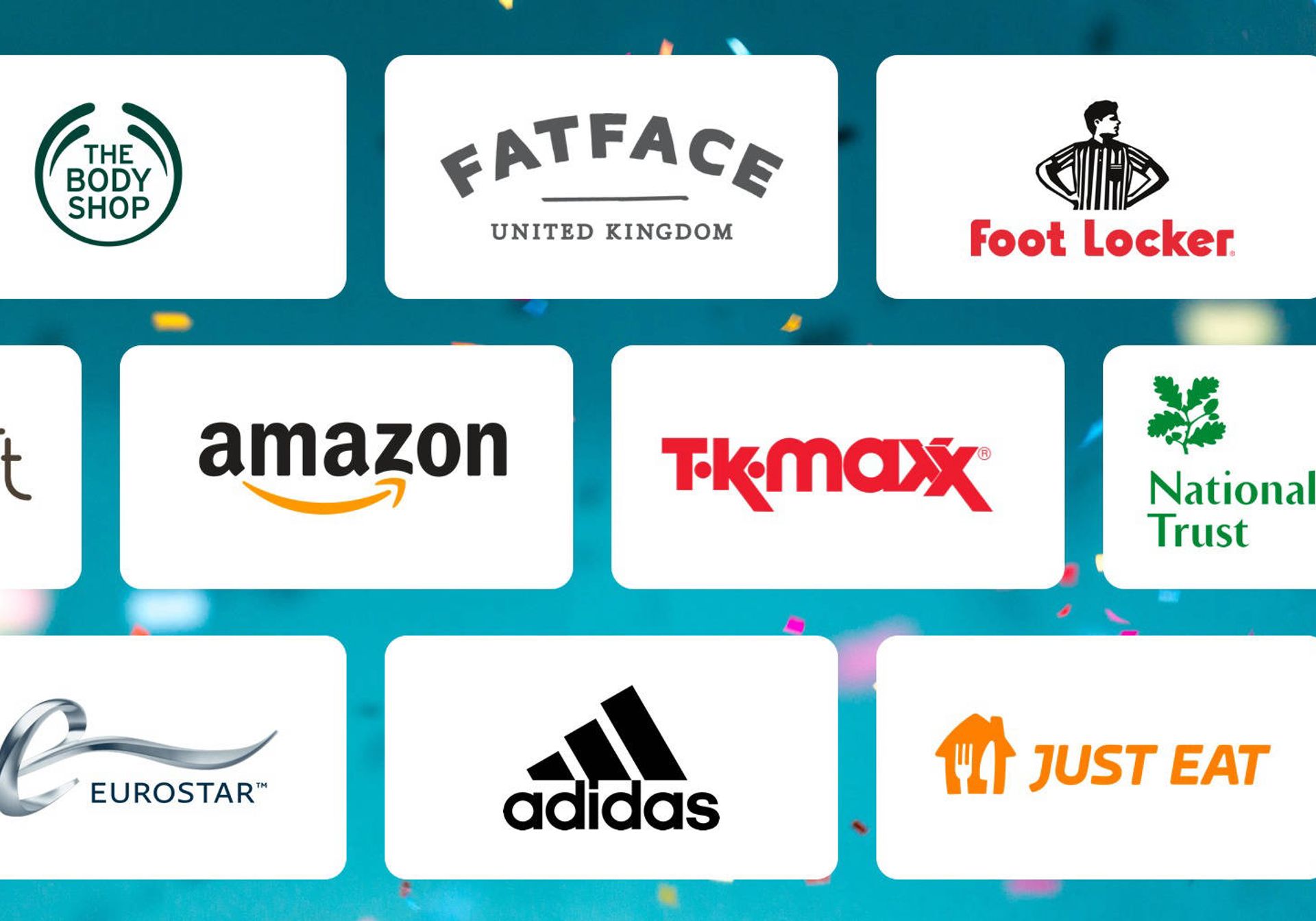 branded gift cards