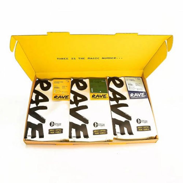 rave coffee bundle