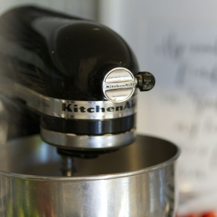 Painted decorated KitchenAid mixer