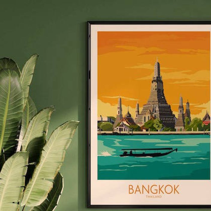 A poster of Bangkok
