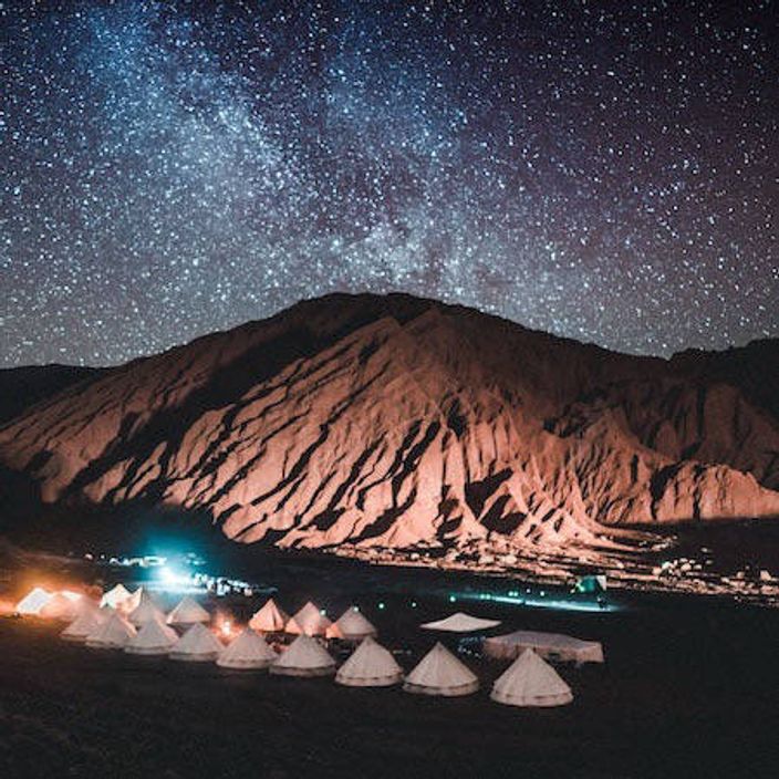 Basecamp in Chile