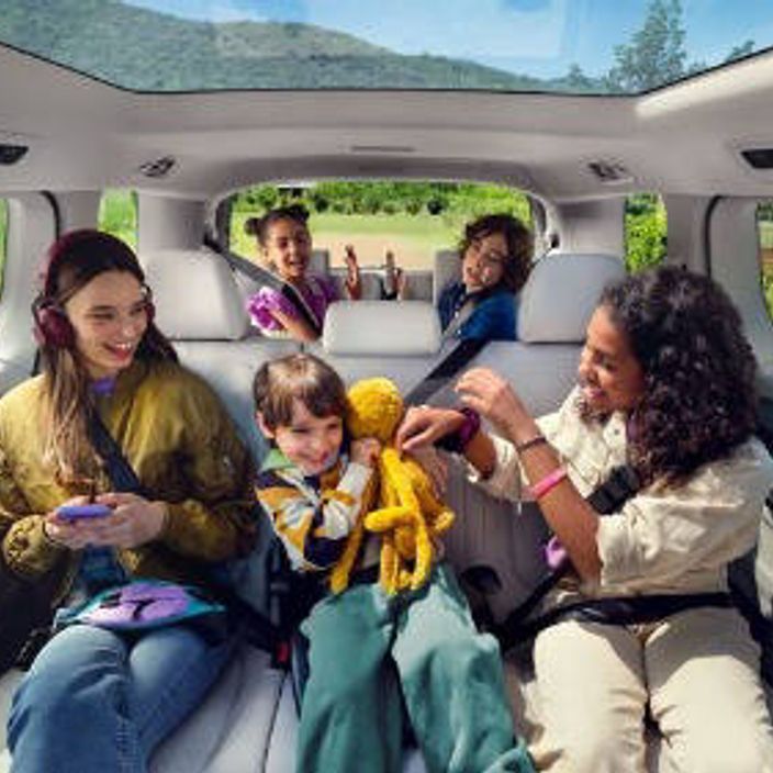 volkswagon id. buzz inside