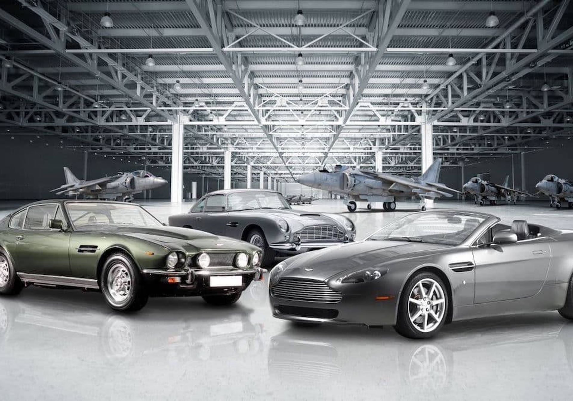Aston Martin car collection