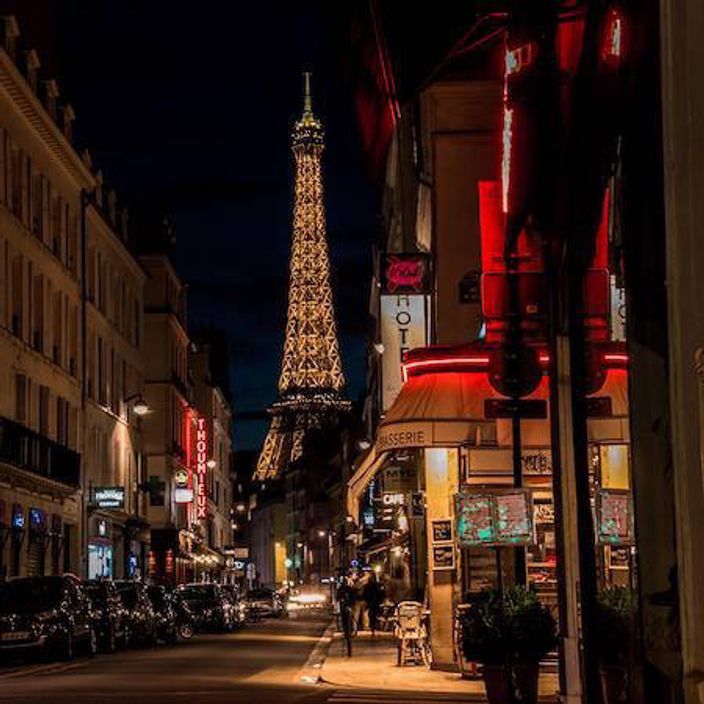 View of the Eiffel Tower