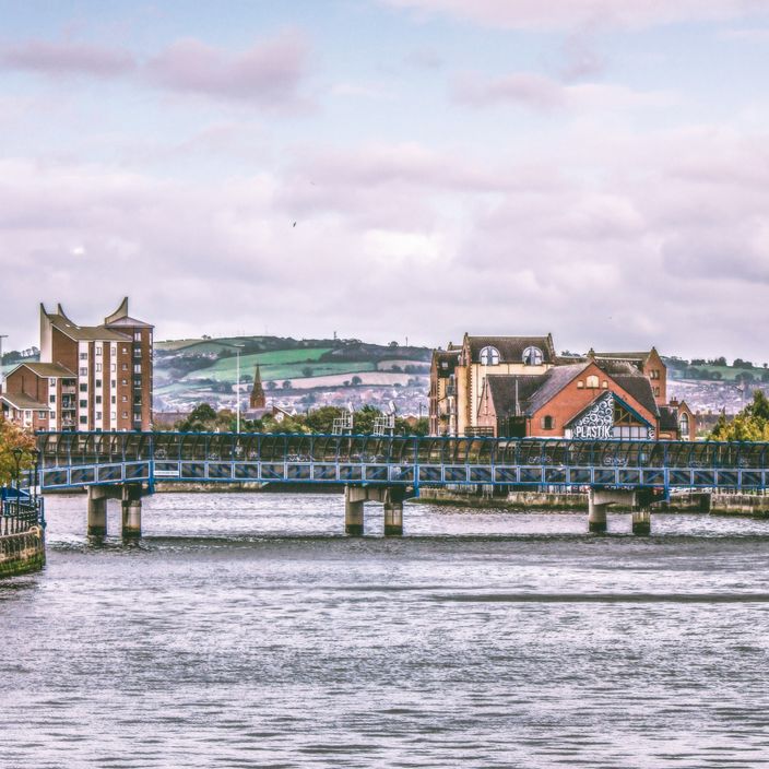 Belfast river view