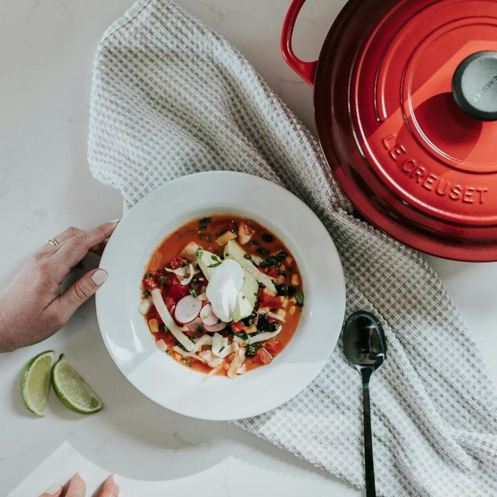 Le Creuset dinner set