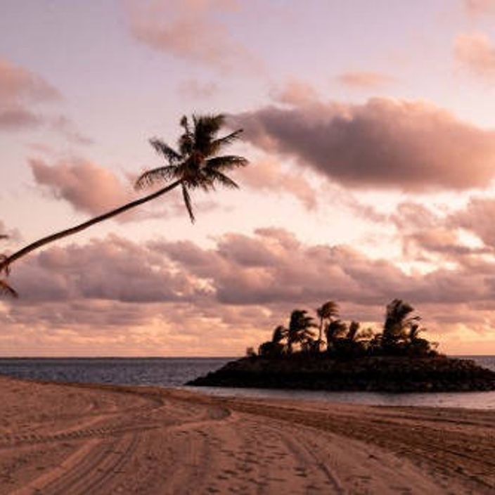 Fiji sunset