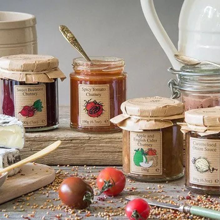 edinburgh preserves in a table