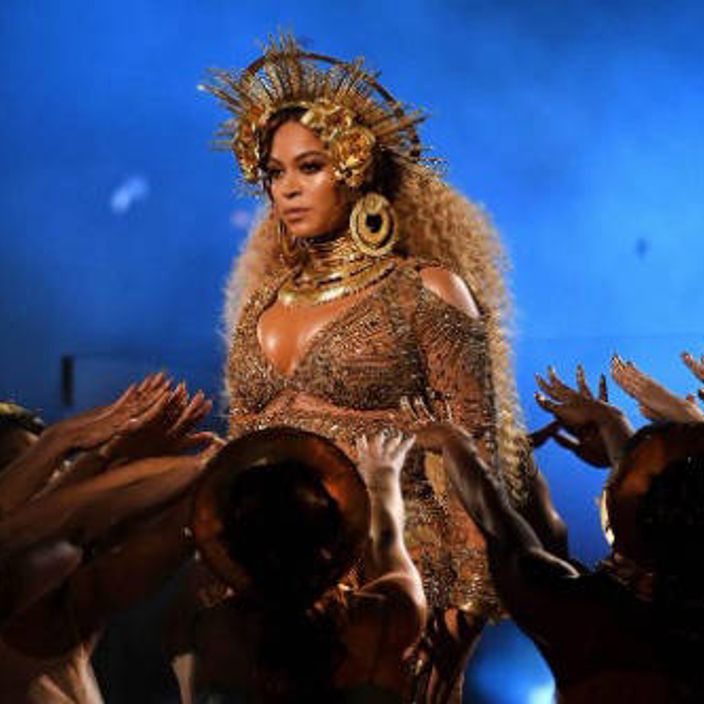 Beyonce performing