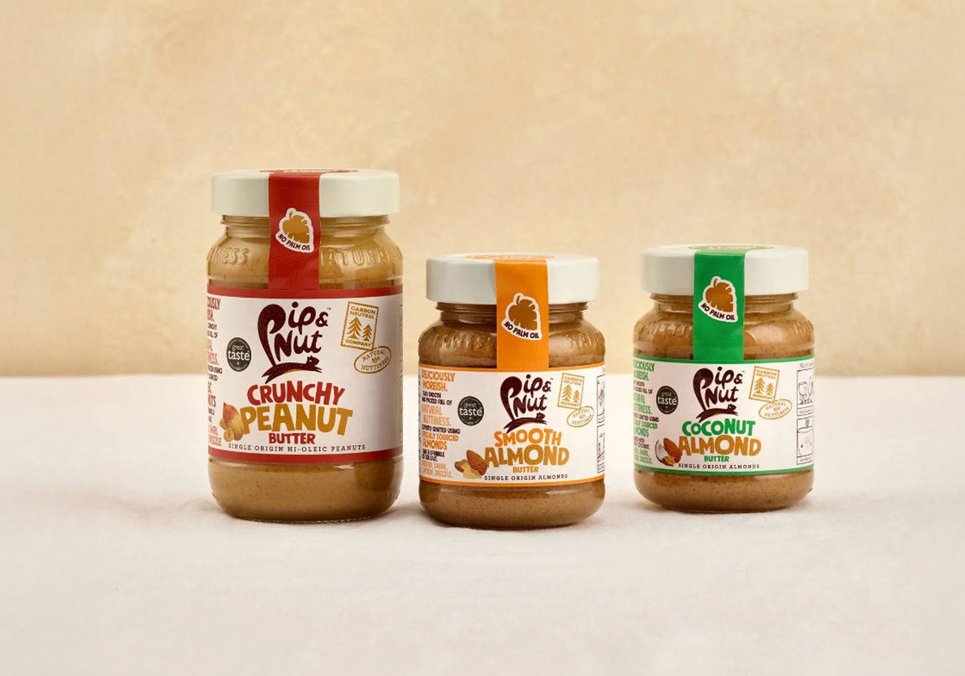 3 jars of nut butter