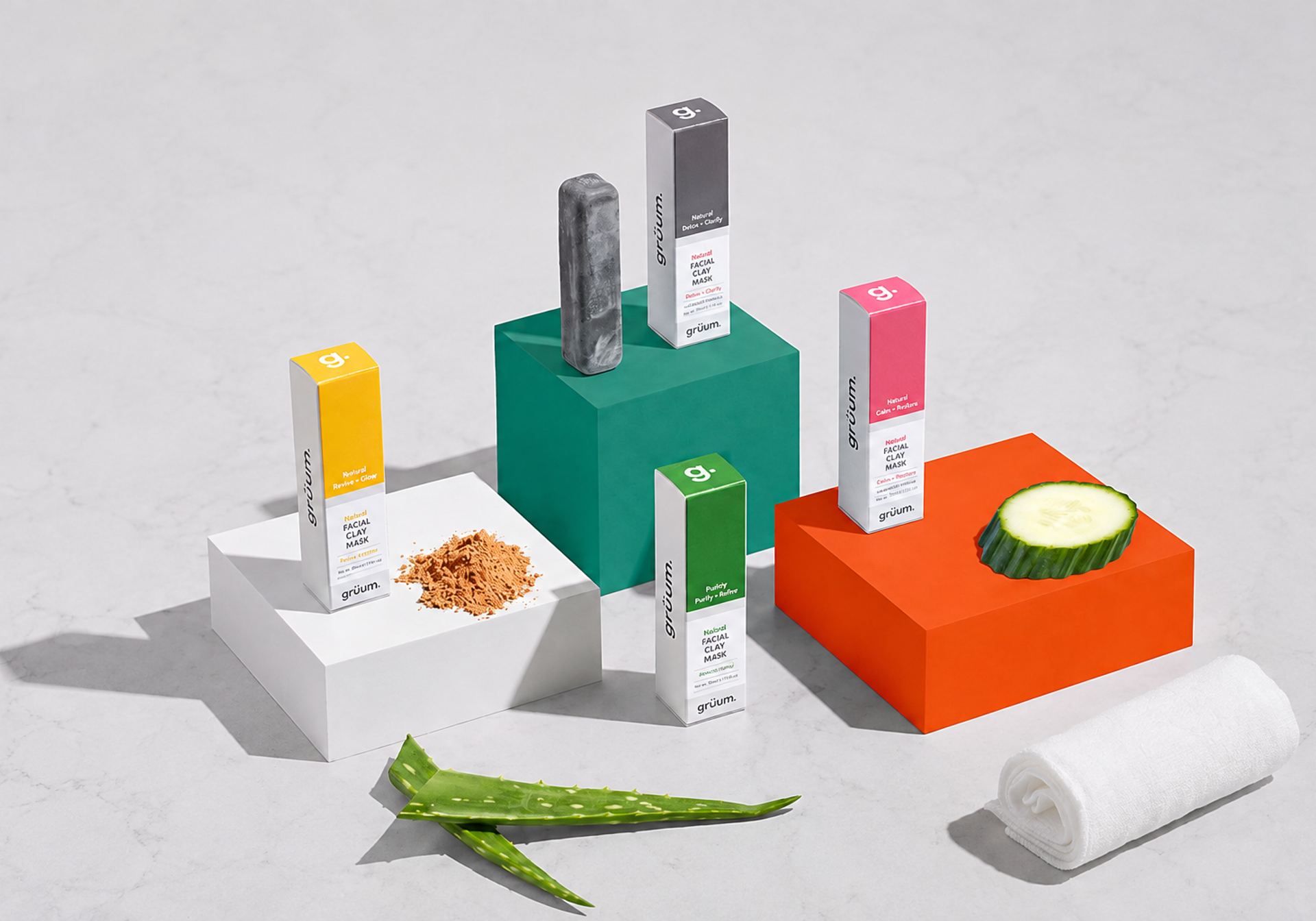 clay mask set
