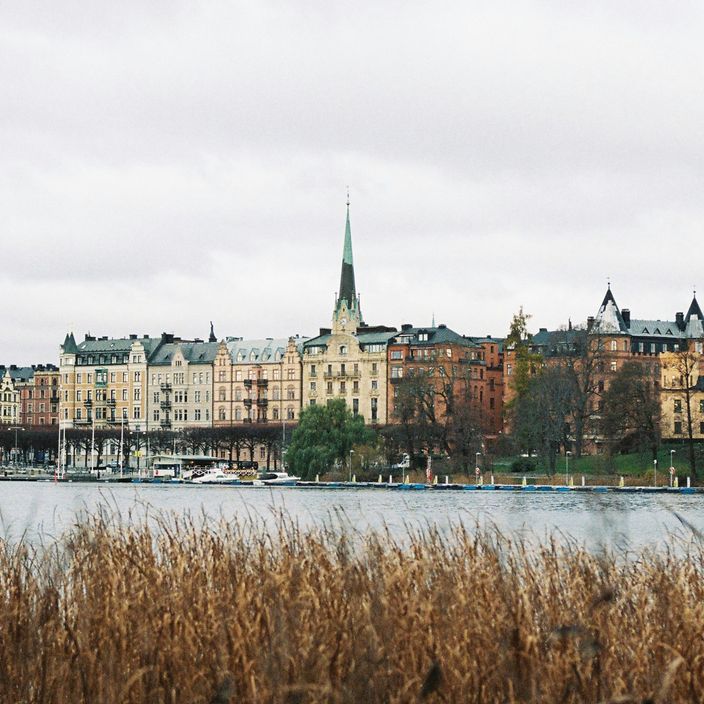 Copenhagen waterways in Autumn