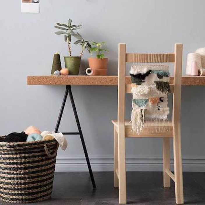 Home desk space