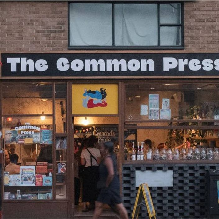 The Common Press store front in Brick Lane