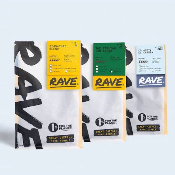 rave coffee bundle