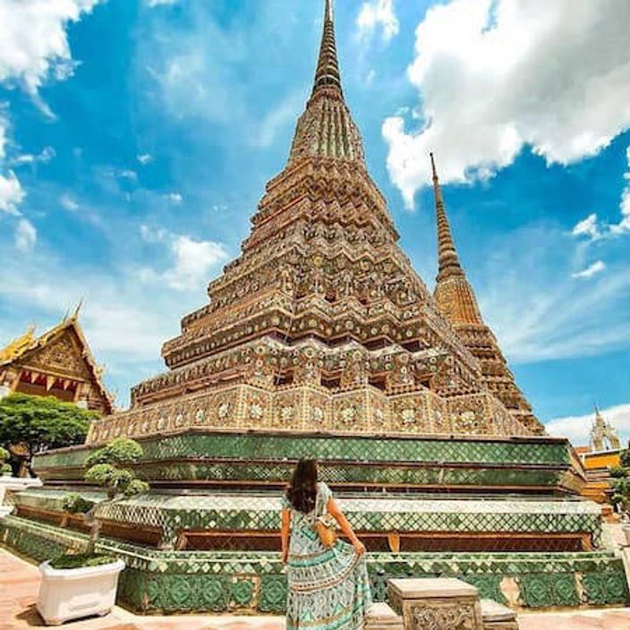 Golden temple in Bangkok