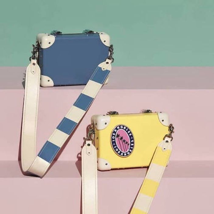 Globe-Trotter suitcases