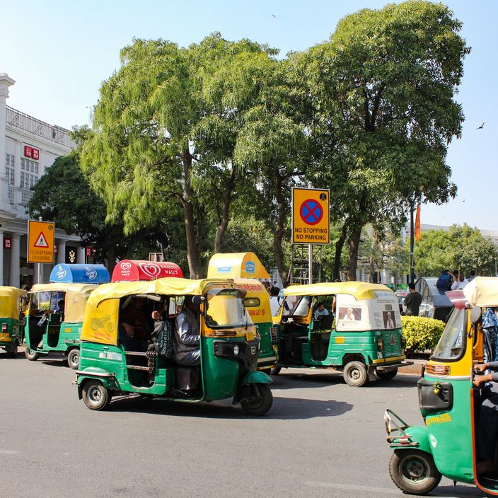 New Delhi streets