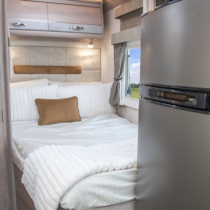 Auto Sleepers motorhome parked in a field