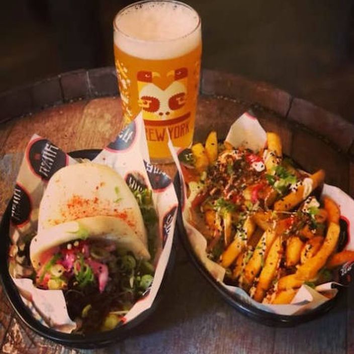 Brew York beer and bao buns