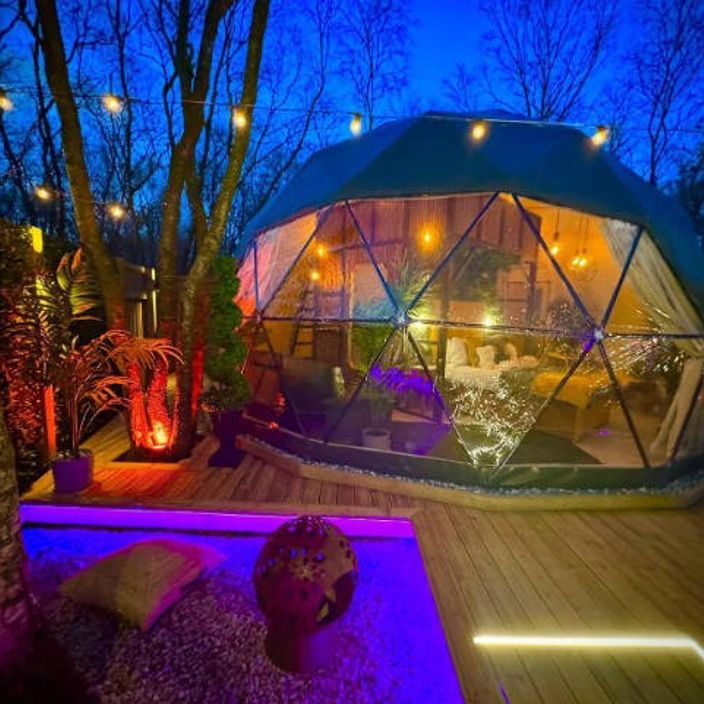 Luxury yurt