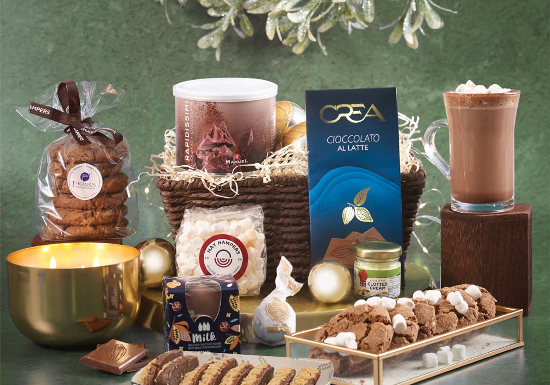 hot chocolate hamper