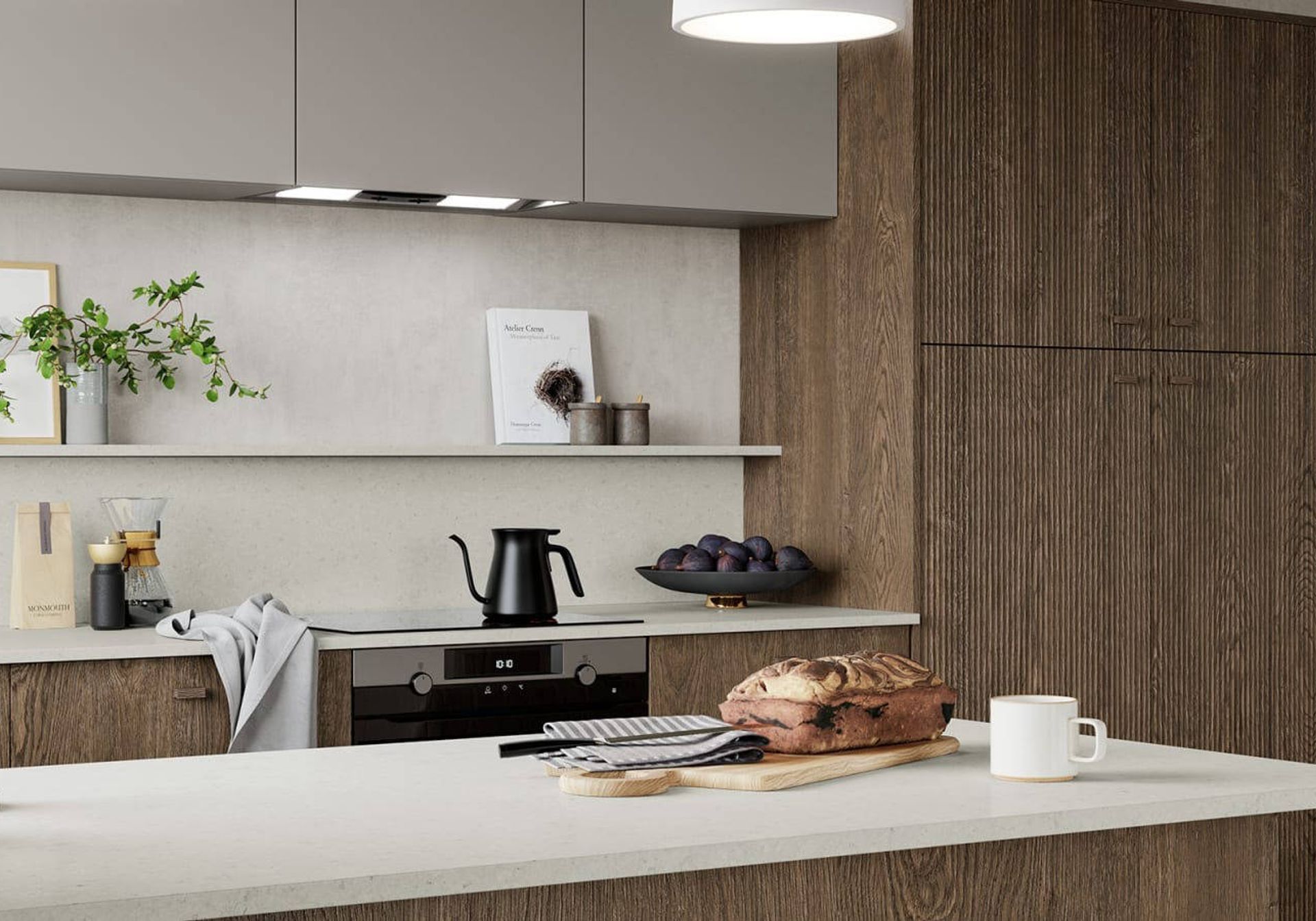 Nordic oak cameo kitchen by Magnet