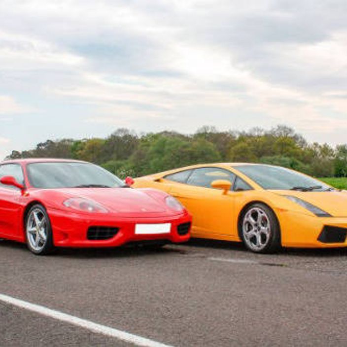 Two supercars