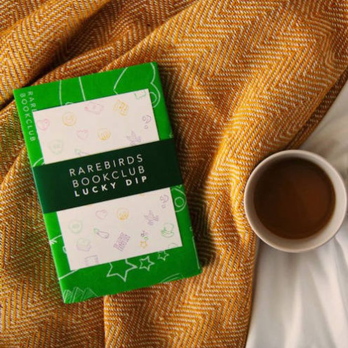 Rarebirds Book and a coffee