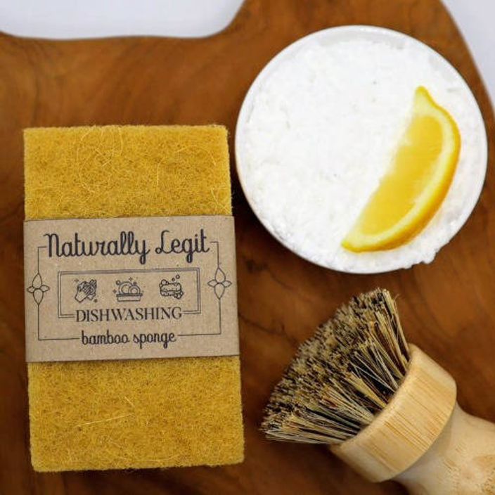 Selection of natural cleaning products from Naturally Legit